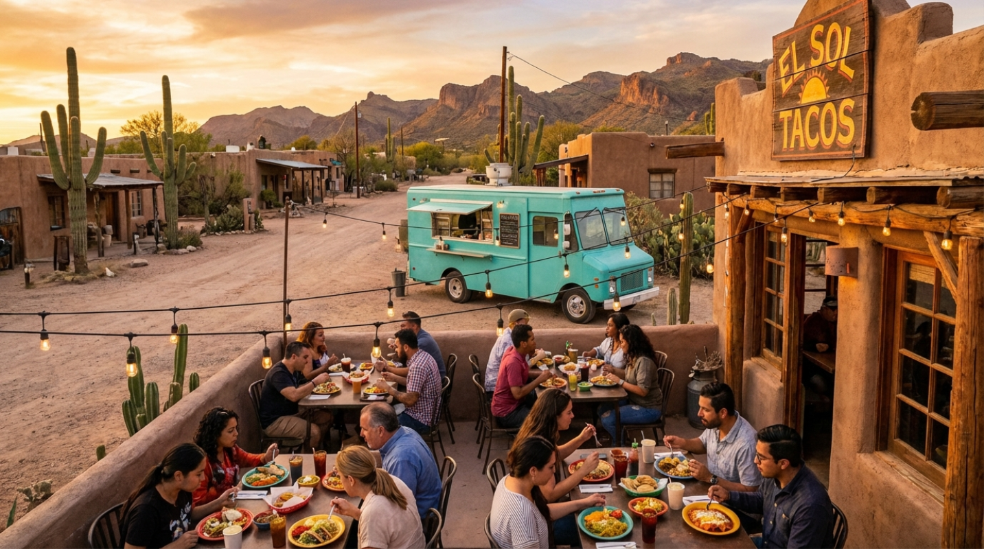 Desert Towns Known for Mexican-American Cuisine