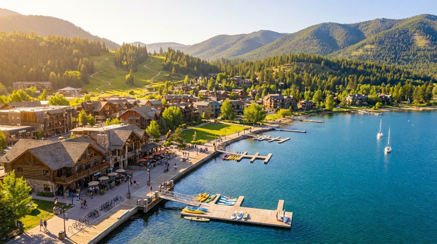 Lakeside Towns Built Around Outdoor Recreation